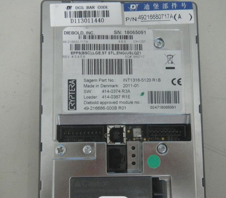 Diebold EPP5 ATM Machine Keyboard 49-216680-717A 49216680717A